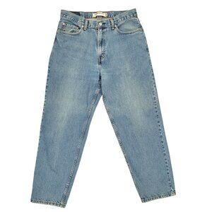 VTG Levi's 560 Jeans Men 34x30 Tapered Leg Light Wash Denim 100% Cotton Workwear